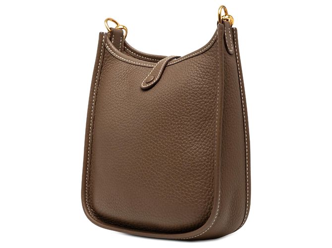 Hermès Marrone Clemence Evelyne 16 Amazone Taupe - vista 2