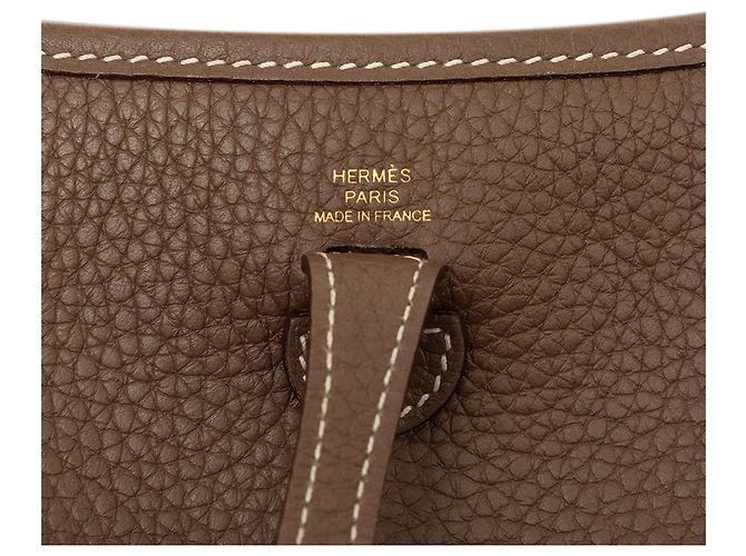 Hermès Marrone Clemence Evelyne 16 Amazone Taupe - vista 5