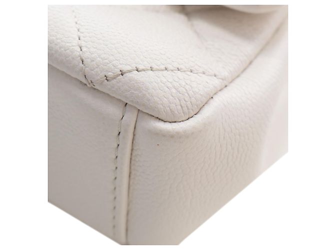 Chanel White Small Quilted Caviar My Everything Flap Weiß - Ansicht 11