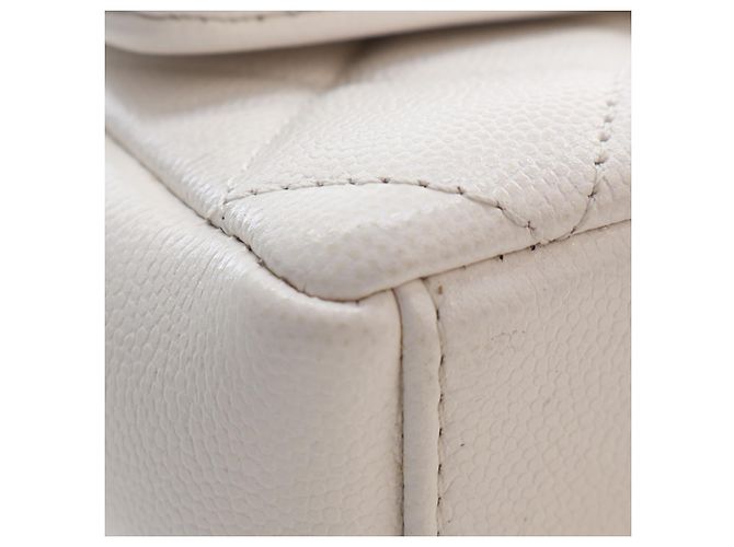 Chanel White Small Quilted Caviar My Everything Flap Weiß - Ansicht 12