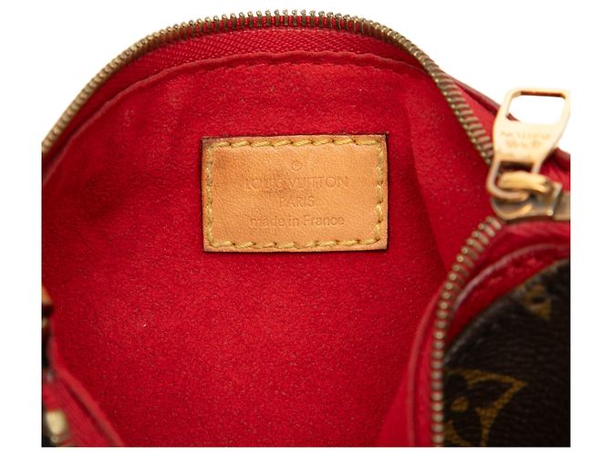 Louis Vuitton Marrone Monogram Nano Pallas - vista 5