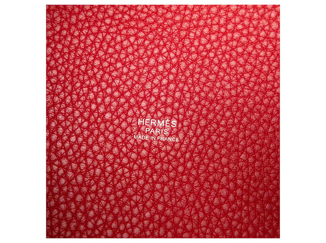 Hermès Red Clemence Picotin Lock 22 Rosso - vista 5