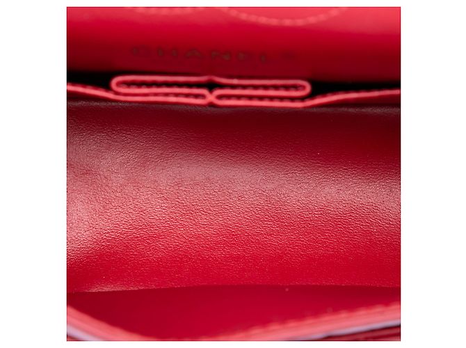 Chanel Red Quilted Aged Calfskin Reissue 2.55 Single Flap 224 - view 4