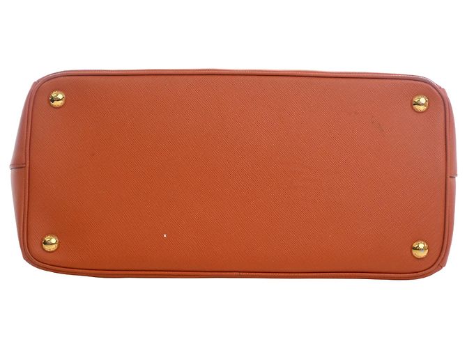 Tote Prada Orange Saffiano Lux Parabole Arancione - vista 5