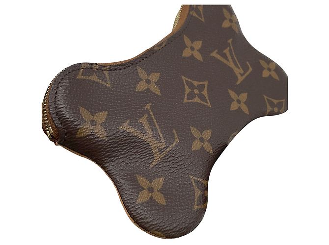 Tarjetero Louis Vuitton Brown Monogram Bone Castaño - vista 11