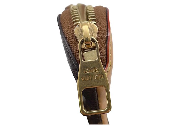 Tarjetero Louis Vuitton Brown Monogram Bone Castaño - vista 6