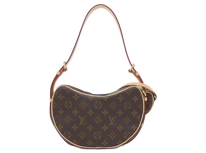 Borsa a Spalla Louis Vuitton Monogram Croissant M46828 Marrone - vista 2