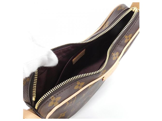 Borsa a Spalla Louis Vuitton Monogram Croissant M46828 Marrone - vista 6