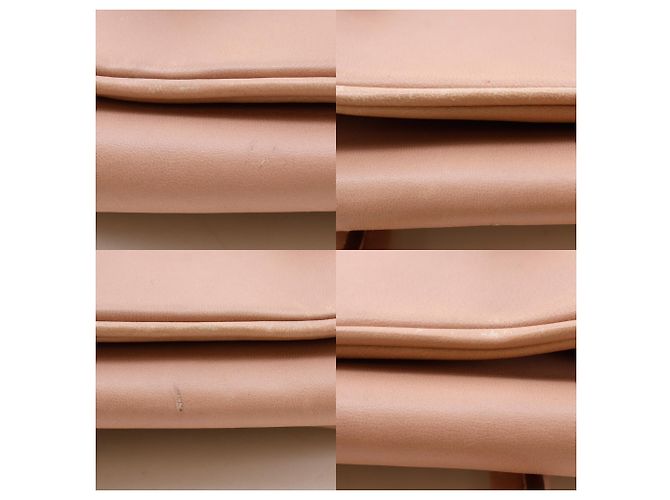 Borsa a mano in pelle borchiata Miu Miu Beige - vista 10