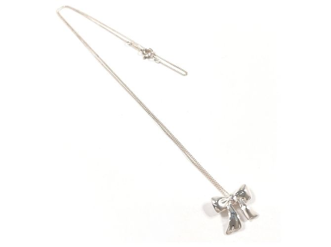 Tiffany & Co Collana Tiffany Ribbon in argento sterling 925 - vista 3
