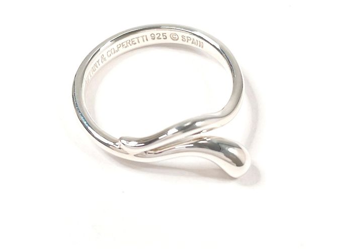 Anello Teardrop Freeform in argento sterling 925 Tiffany & Co. - vista 4