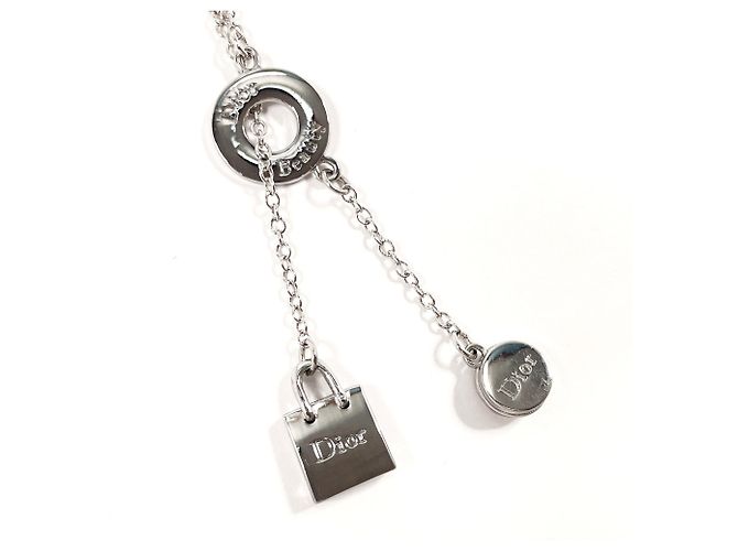 Collana in argento Christian Dior - vista 3