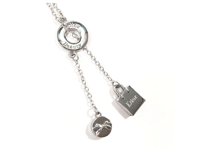 Collana in argento Christian Dior - vista 4