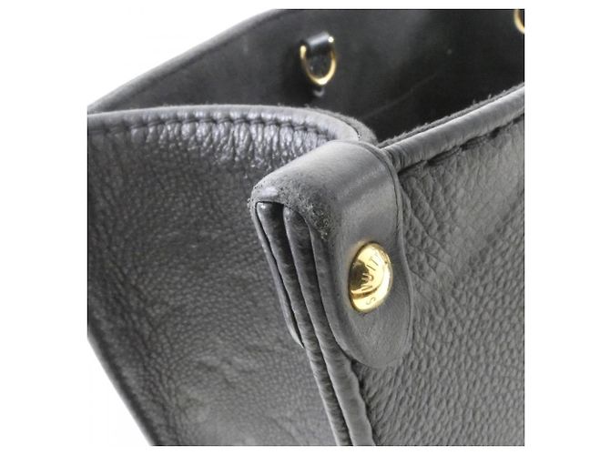Borsa Louis Vuitton Monogram Empreinte OnTheGo PM Nero - vista 5
