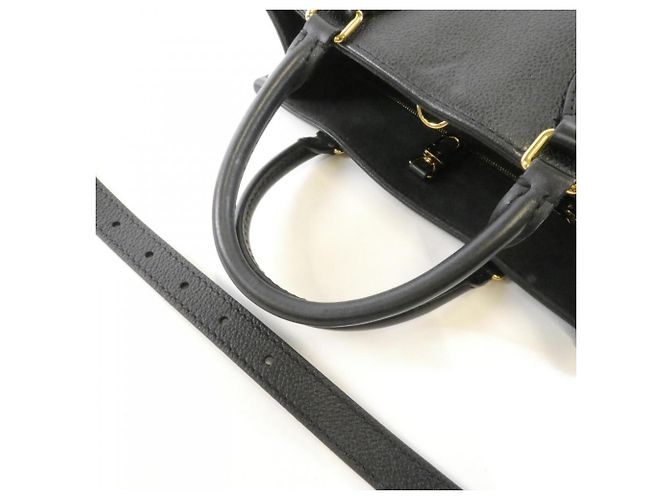 Borsa Louis Vuitton Monogram Empreinte OnTheGo PM Nero - vista 6