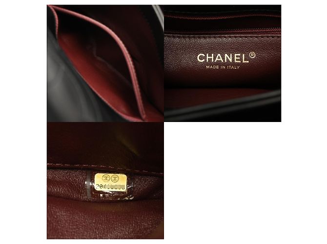 Borsa Chanel Matelassé Trendy CC Top Handle Flap Bag Nero - vista 11