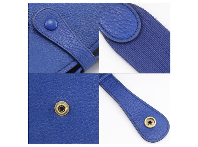 Hermès Borsa a Spalla Hermes Evelyne 1 GM Blu - vista 16