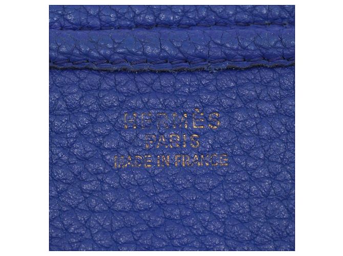 Hermès Borsa a Spalla Hermes Evelyne 1 GM Blu - vista 17