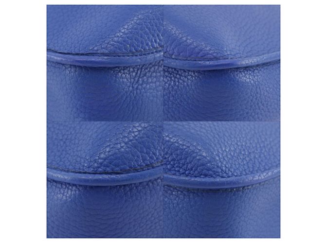 Hermès Borsa a Spalla Hermes Evelyne 1 GM Blu - vista 4