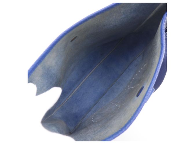 Hermès Borsa a Spalla Hermes Evelyne 1 GM Blu - vista 5
