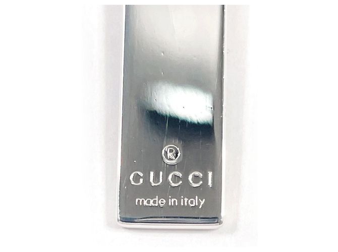 Collana Gucci Plate Double Ball Chain Argento - vista 4