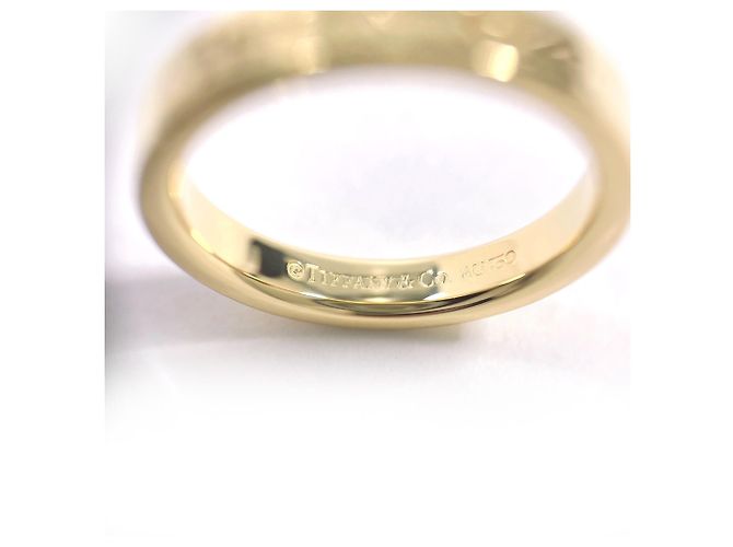 Tiffany & Co. 18K Gelbgold-Flachring Golden - Ansicht 3