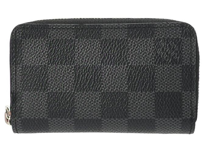 Portafoglio Zippy Damier Graphite Louis Vuitton Nero - vista 2