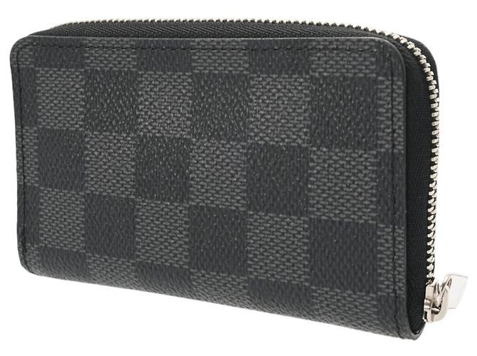 Portafoglio Zippy Damier Graphite Louis Vuitton Nero - vista 3