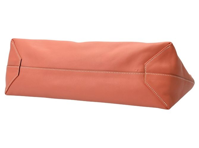 Hermès Borsa Tote HERMES Double Sens 45 Rosso Corallo - vista 8