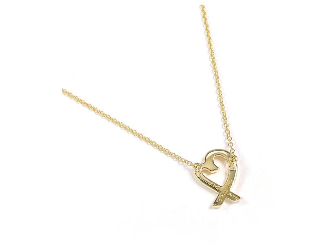 Tiffany & Co Collana Tiffany Loving Heart di Paloma Picasso D'oro - vista 2