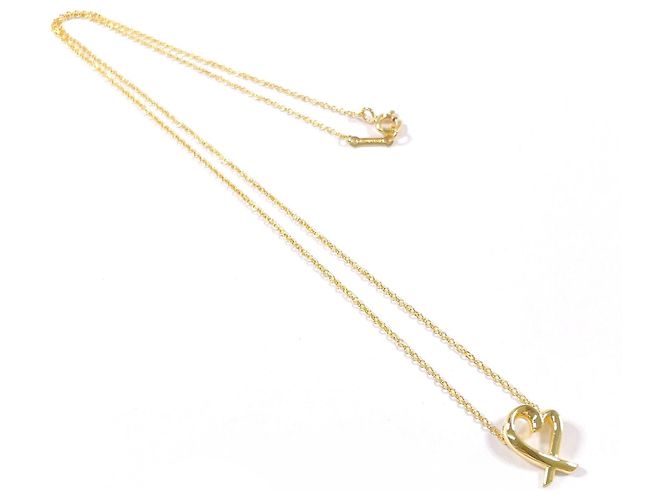 Tiffany & Co Collana Tiffany Loving Heart di Paloma Picasso D'oro - vista 3