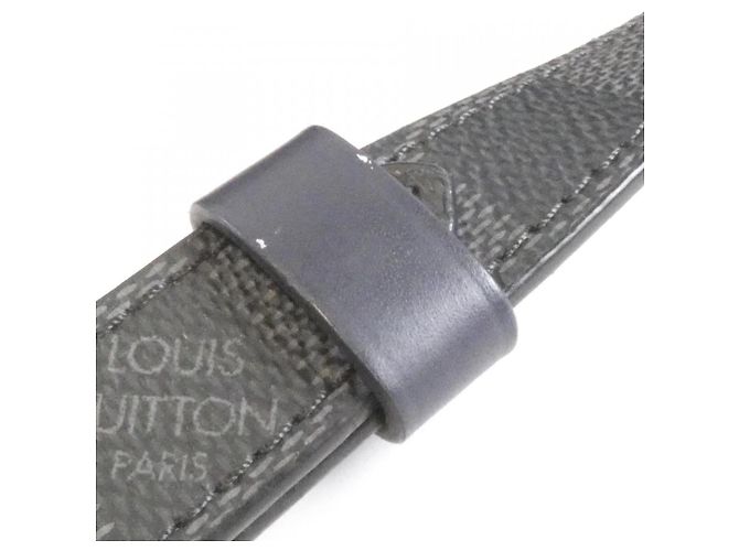 Borsa a tracolla Louis Vuitton Epi + Damier Graphite Danube Slim Rosso Damier ebene - vista 8
