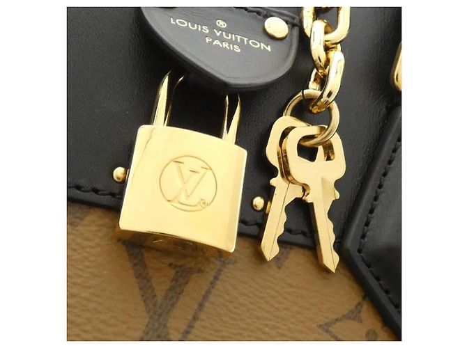 Borsa Louis Vuitton Monogram Reverse City Mall Marrone Monogramma - vista 5