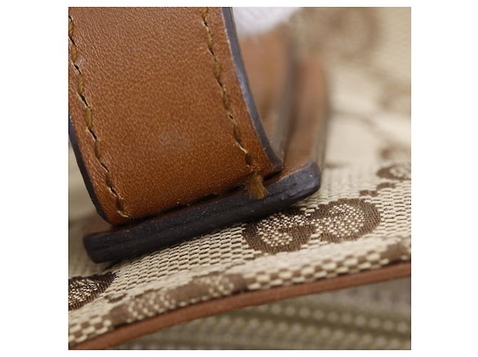 Borsa Tote Gucci Sherry Line Marrone - vista 12