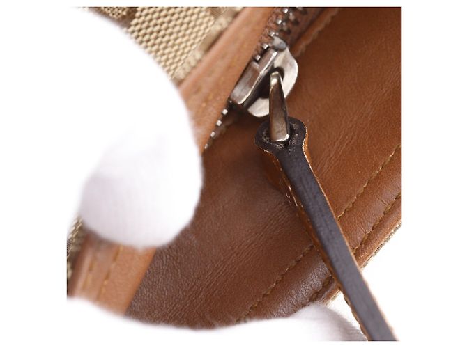 Borsa Tote Gucci Sherry Line Marrone - vista 17