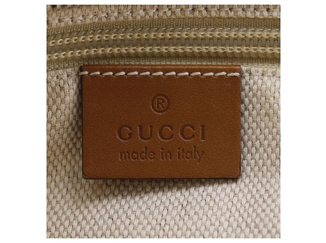 Borsa Tote Gucci Sherry Line Marrone - vista 20