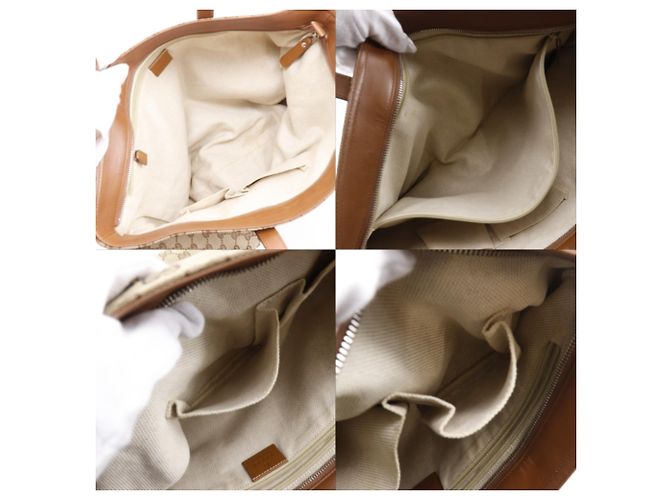 Borsa Tote Gucci Sherry Line Marrone - vista 6