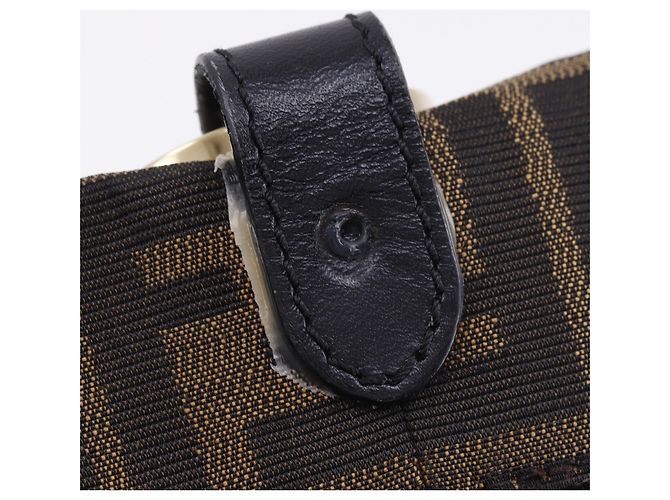 Fendi Zucca Leopard Tote Bag Braun - Ansicht 10