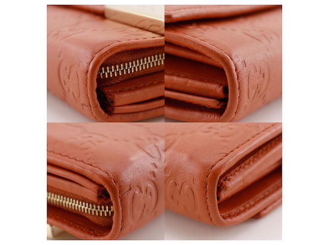Gucci GG Präge-Chain-Wallet Orange - Ansicht 4