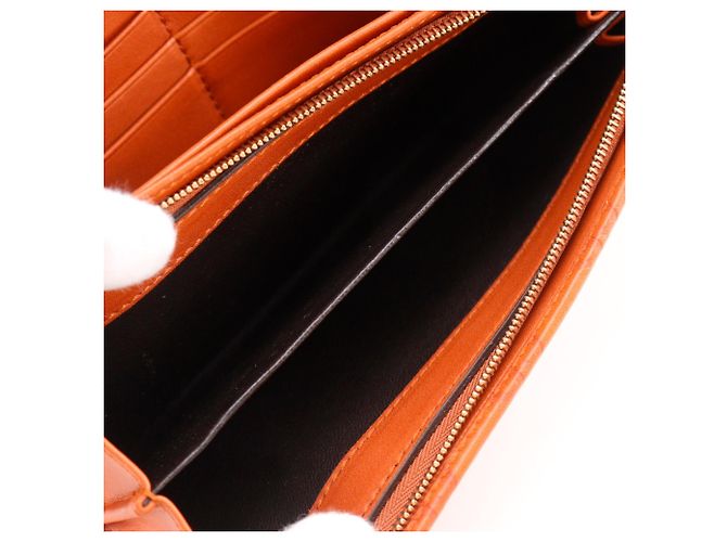Gucci GG Präge-Chain-Wallet Orange - Ansicht 6