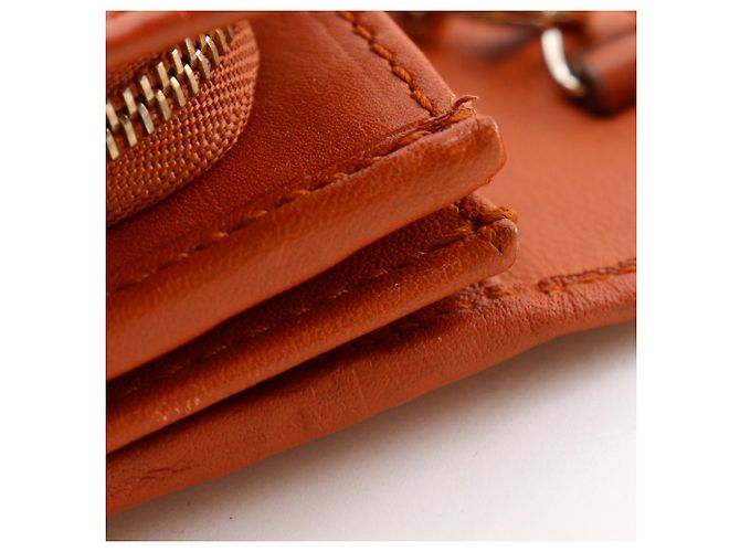 Gucci GG Präge-Chain-Wallet Orange - Ansicht 8