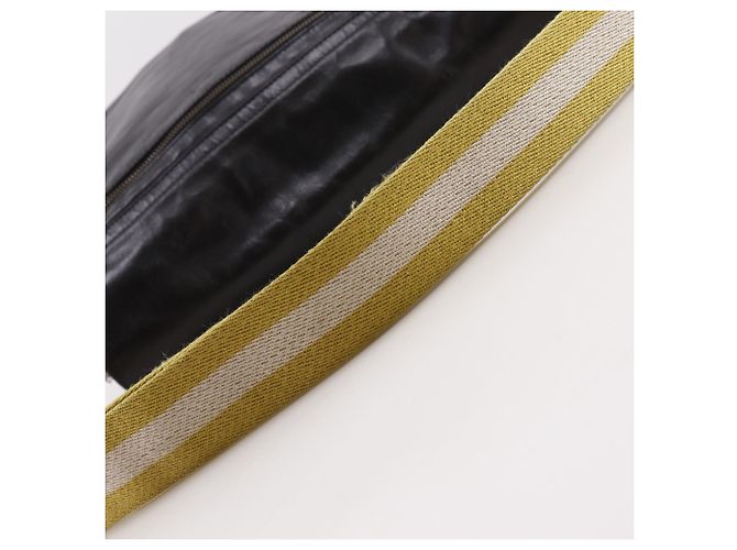 Borsa a tracolla Bally Trainspotting Nero Giallo - vista 13