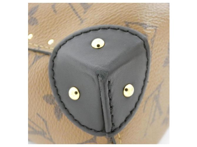 Noe Borsa a Spalla Louis Vuitton Monogram Reverse Noé Marrone - vista 2