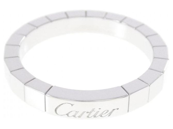 Anello Lanières Cartier in oro bianco - vista 2