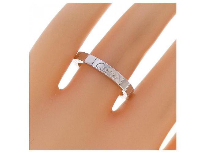 Anello Lanières Cartier in oro bianco - vista 3