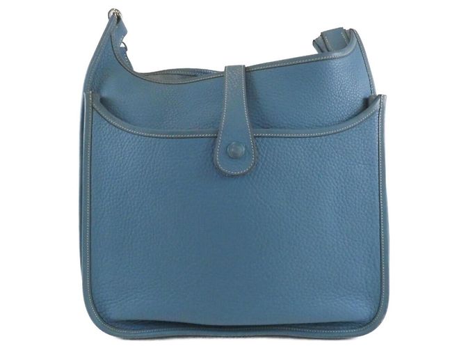 Hermès Hermes Evelyne II GM Schultertasche Blau - Ansicht 2