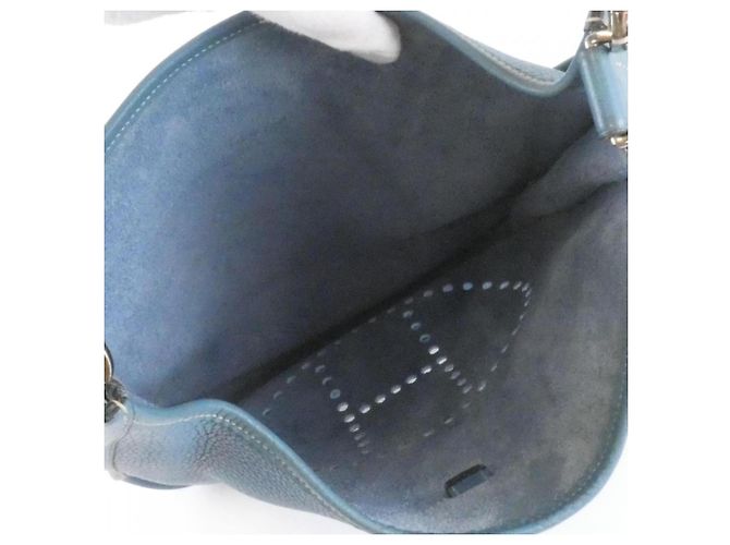 Hermès Hermes Evelyne II GM Schultertasche Blau - Ansicht 8