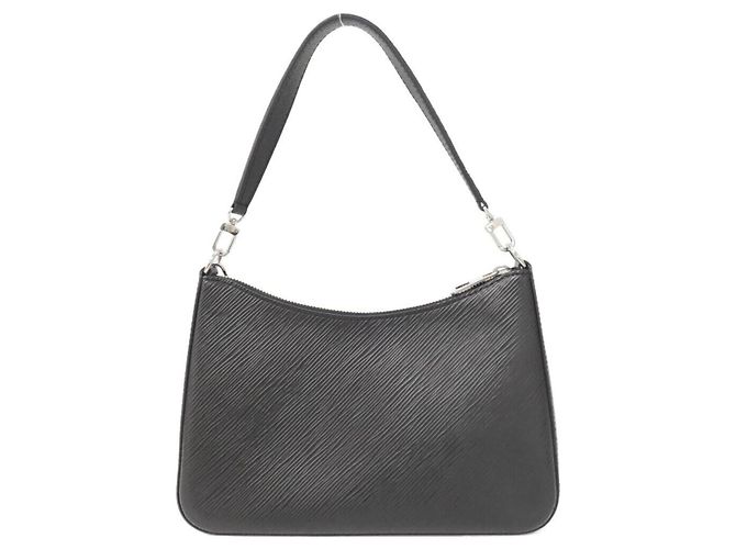 Borsa a Spalla Louis Vuitton Epi Marelle M80689 Nero - vista 2