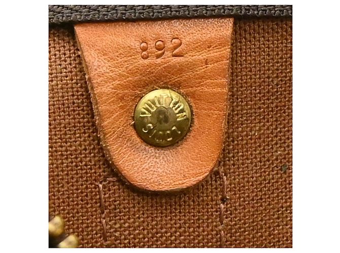 Louis Vuitton Keepall Bandouliere Monogram Canvas 60 Marrone - vista 5