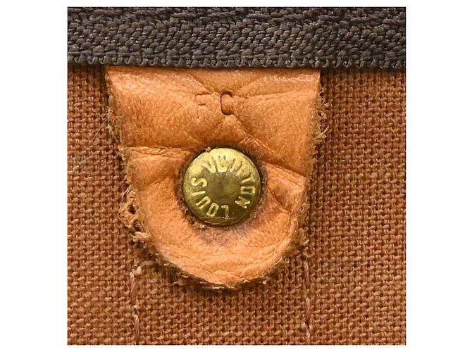 Louis Vuitton Keepall Bandouliere Monogram Canvas 60 Marrone - vista 6